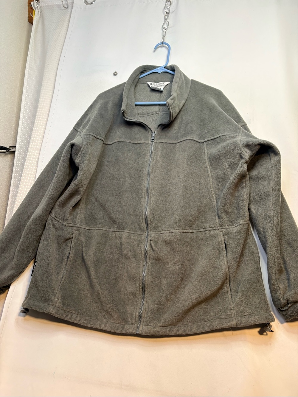 Columbia Gray Full-Zip Fleece Jacket size 2X